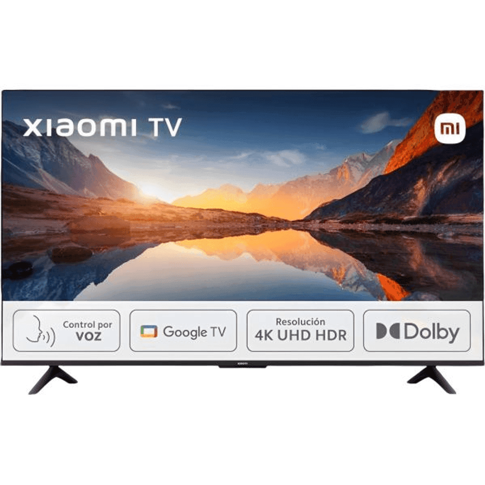 TV SMART LED XIAOMI MI TV A 2025 L50MA-APH 50" 4K ULTRA HD WIFI- NEGRO 37381