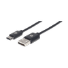 CABLE USB-A/USB-C MANHATTAN M/M NEGRO 2MT 354929 37839