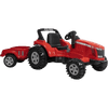 TRACTOR MASSEY FERGUSON CON CACAMBA BIG BOSS 12V ROJO REF338 MOVELMAX 39227