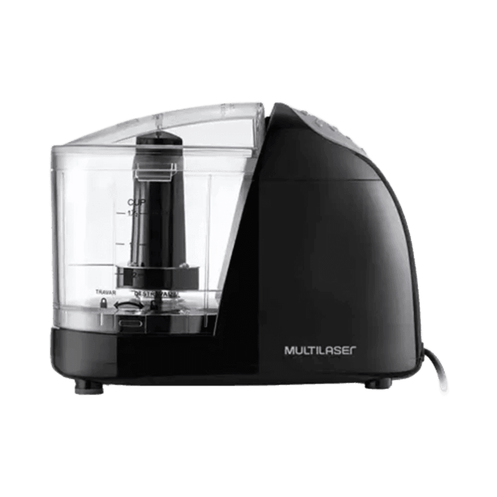 MINI PROCESADOR 100W 220V LAMINA INOX NEGRO CE077EUR MULTILASER 39765