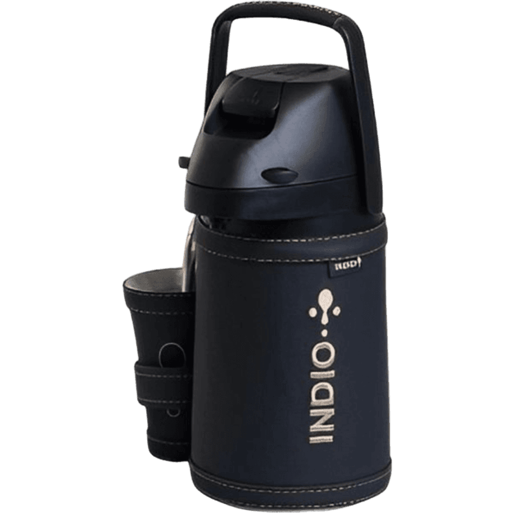 TERMO INDIO INOX 1,9L SIMIL C/GUAMPA NEGRO 7842836000259 39788