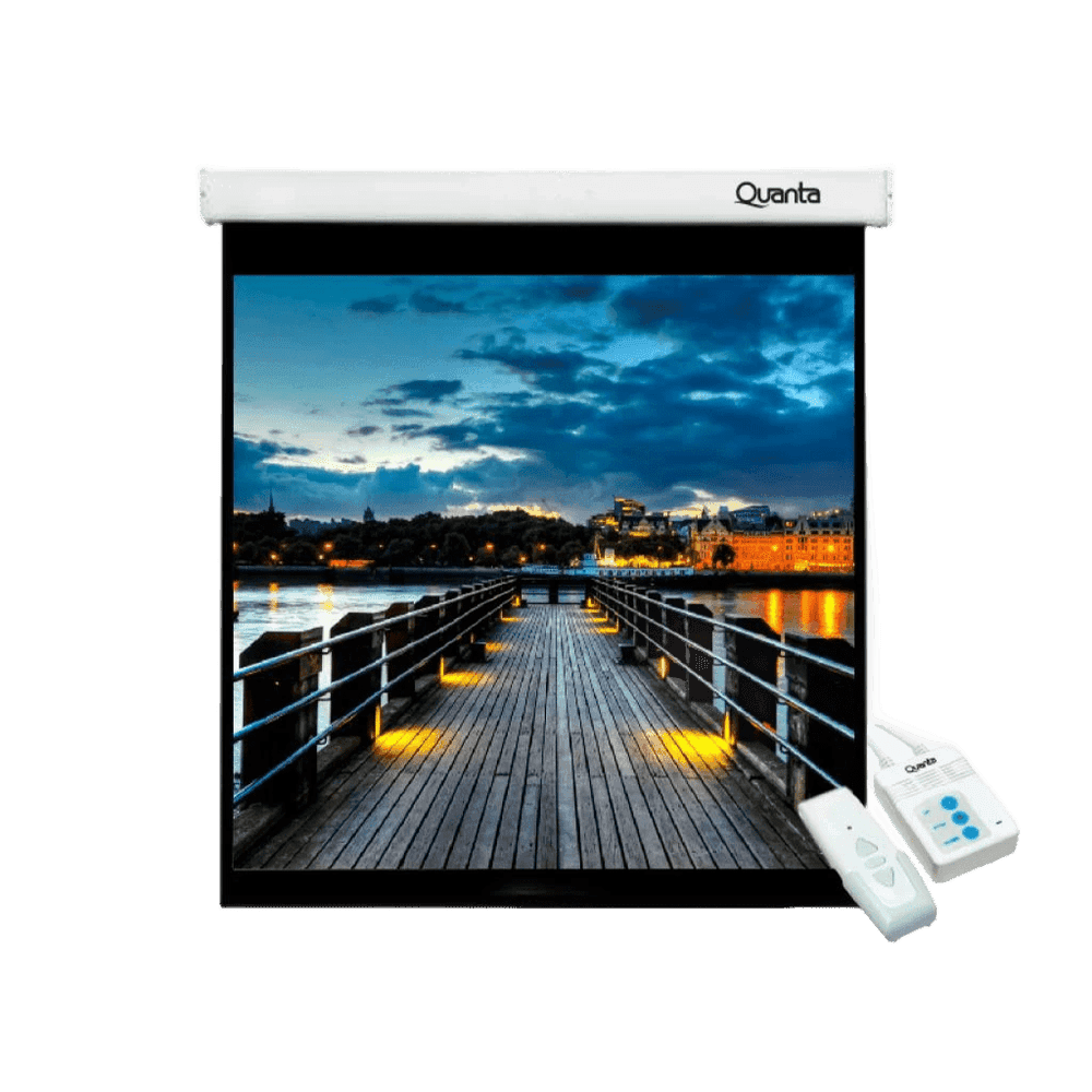 PANTALLA PROY ELECT QUANTA QTTLE150 150" 300X220CM/127V 40194