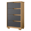 COMODA SOLE MOVELMAX NATURE/TITANIUM 40302