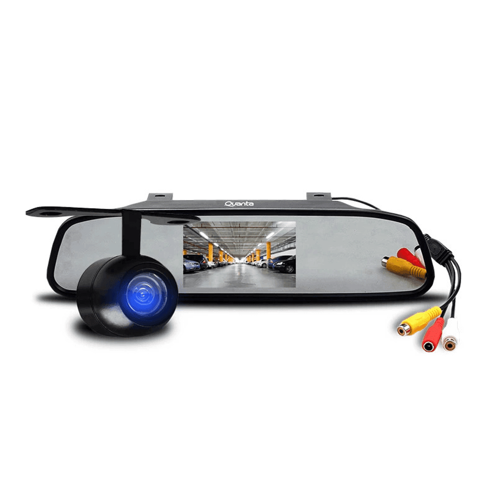 CAMARA D/REVERSA QUANTA QTCRD500 C/DISPLAY LCD 4.3"/90GRADOS-NG 40357