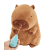 PELUCHE CAPIBARA SONRIENTE CON BABERO 40553