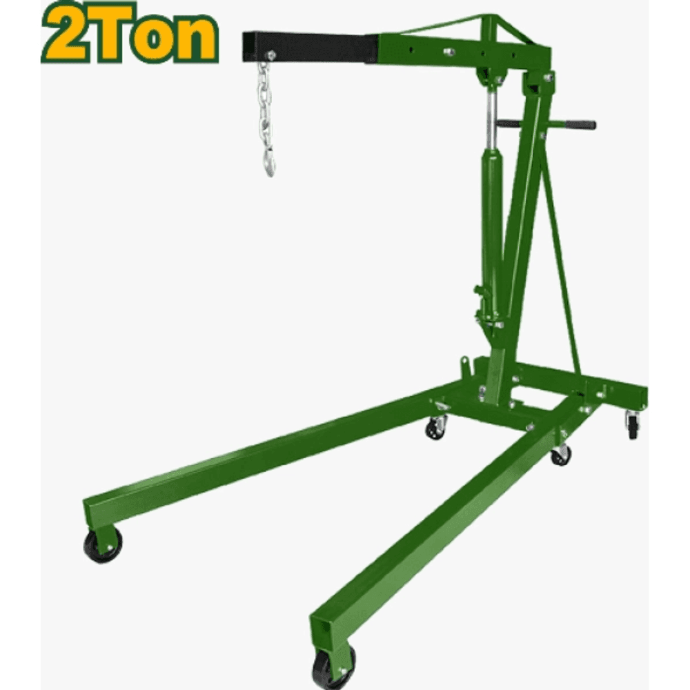 PLUMA GUINCHE HIDRAULICO PLEGABLE 2TON. JADEVER SKU JDXC1A02 CAPACIDAD: 2 TONELADAS 40714