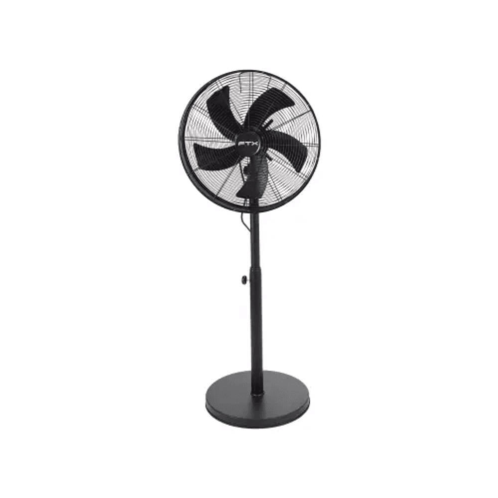 VENTILADOR DE PIE FTX 3 VEL BRISA 60W 220V NEGRO/METAL FS-40MF 122641 41947