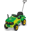 AUTO A PEDAL SUPER POWER BLANCO CON VERDE-JUGUETONES 42252