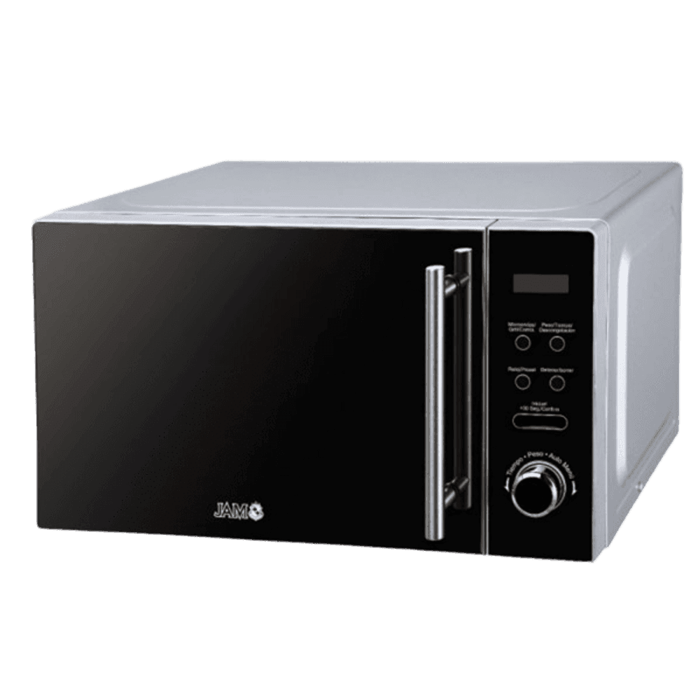 MICROONDAS JAM 20LTS CON PANEL DIGITAL ESPEJADO INOX 4662