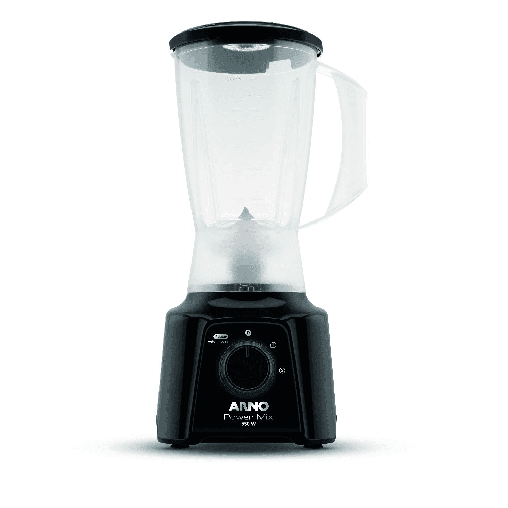 LICUADORA ARNO LQ10 POWERMIX NEGRA 2VELOC 550W 220V MOD A478 4673