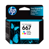 TINTA HP 667 COLOR 3YM78AL DJ 2775 2ML 57721