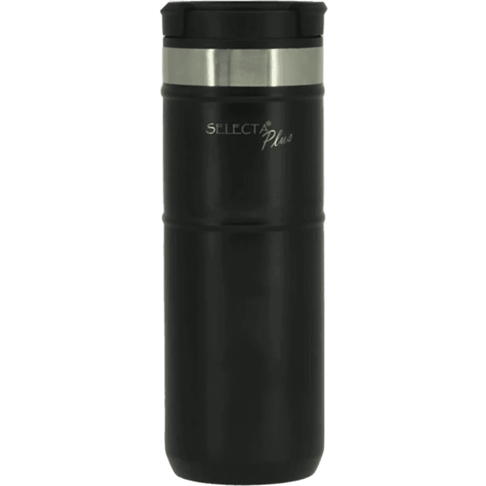 TRAVEL MUG 500ML DOBLE PARED NEGRO 600005-01