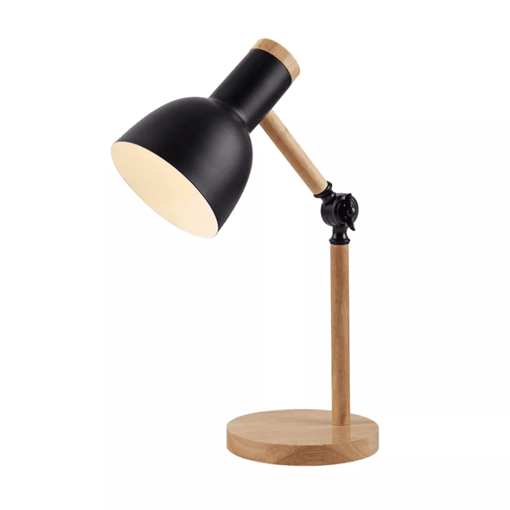 LAMPARA ARTICULADA DE ESCRITORIO DECOTEAM DOL-034 NEGRA 630646