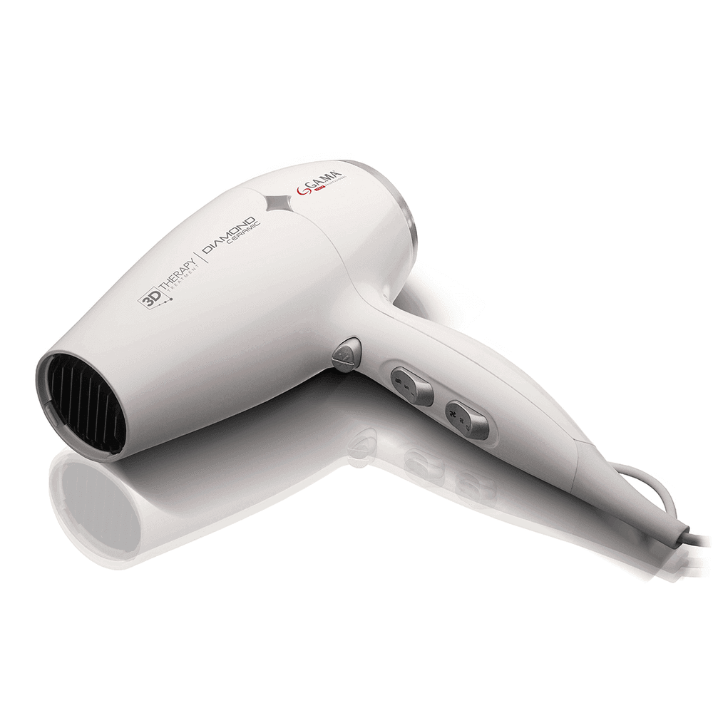 SECADOR DE PELO GA.MA DIAMOND ION 3D THERAPY BLANCO 220V 914-3672 6391