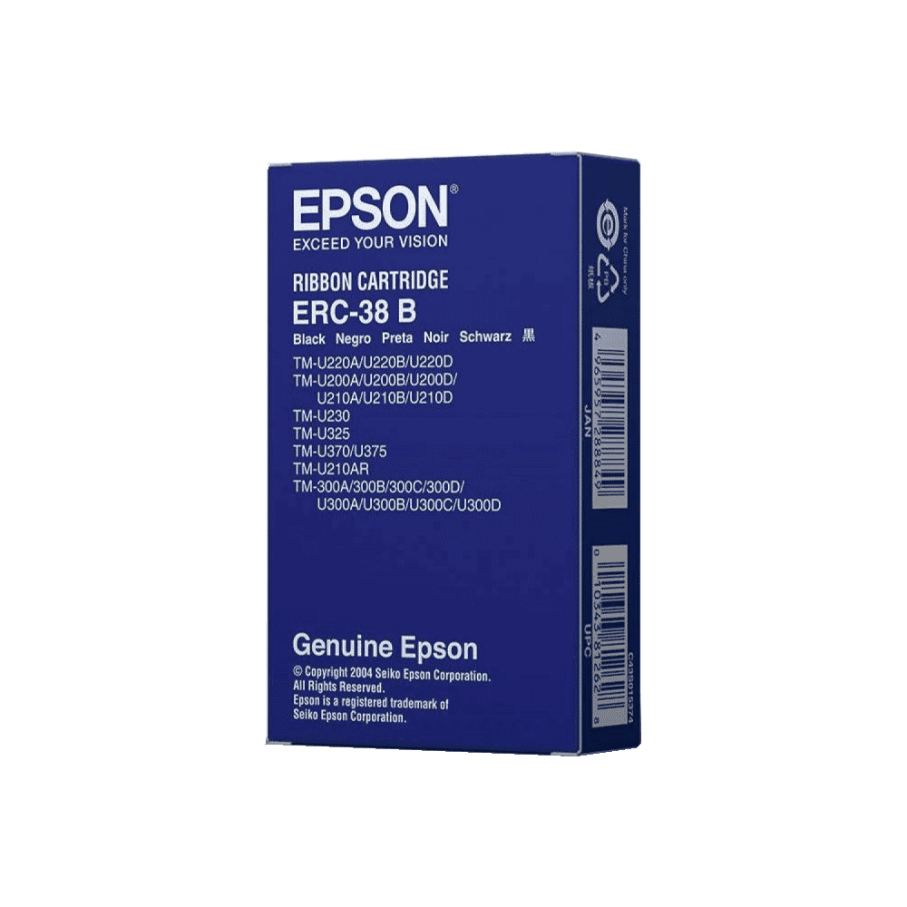 CINTA EPSON ERC-38B NEGRO 7214