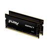 MEMORIA RAM P/ NB DDR4 8GB 3200 KINGSTON FURY IMPACT BK KF432S20IB/8 XMP 74339