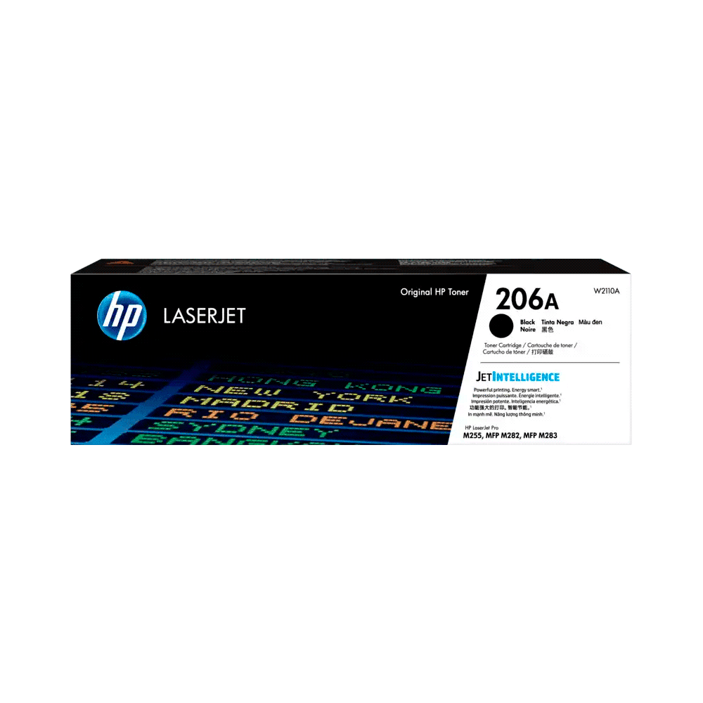 TONER HP 206A NEGRO W2110A M255/MFP M282/MFP M283 74728