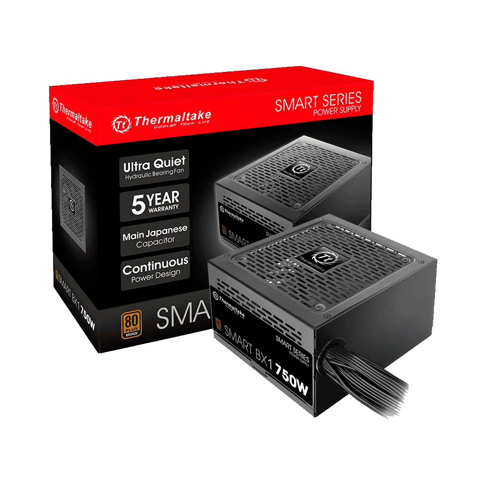 FUENTE THERMALTAKE SMART BX1 750W 80PLUS BRONZE PS-SPD-0750NNFABU-1 75503