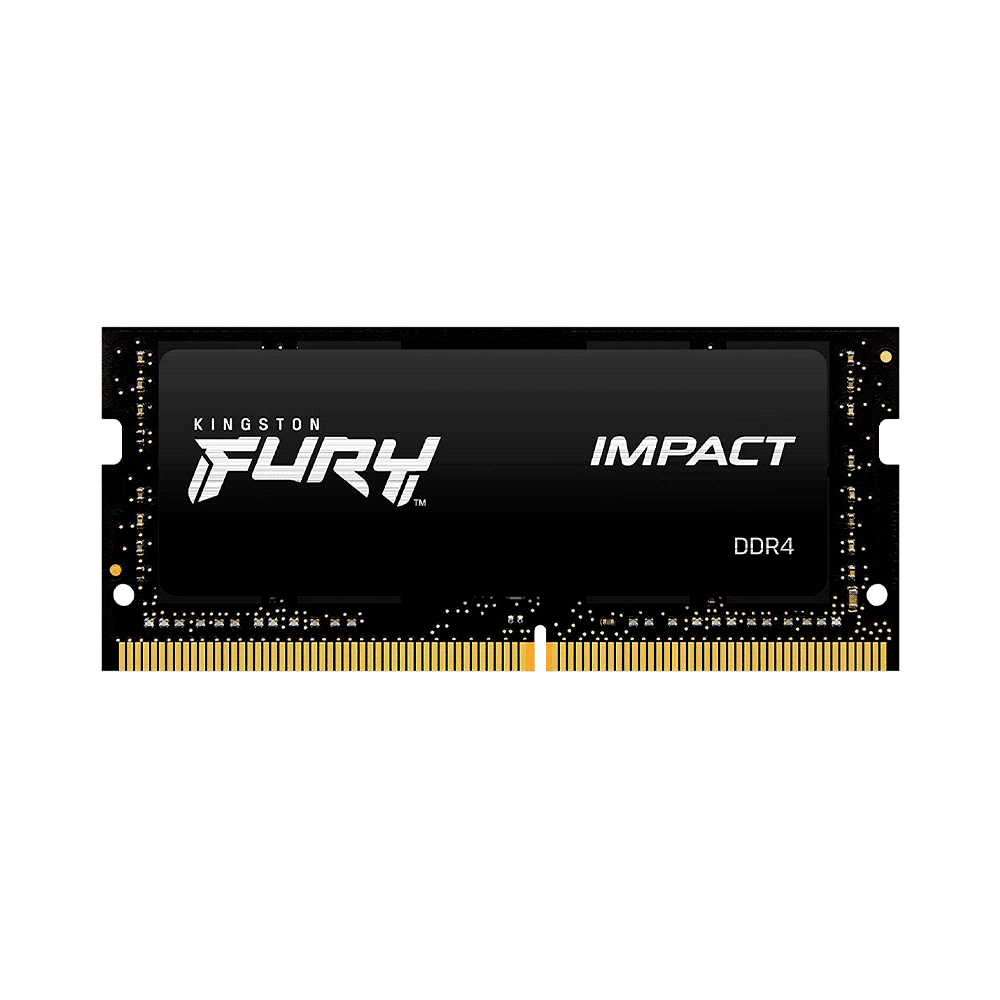 MEMORIA RAM P/NB DDR4 32GB 3200 KINGSTON FURY IMPACT BK KF432S20IB/32 XMP 78344