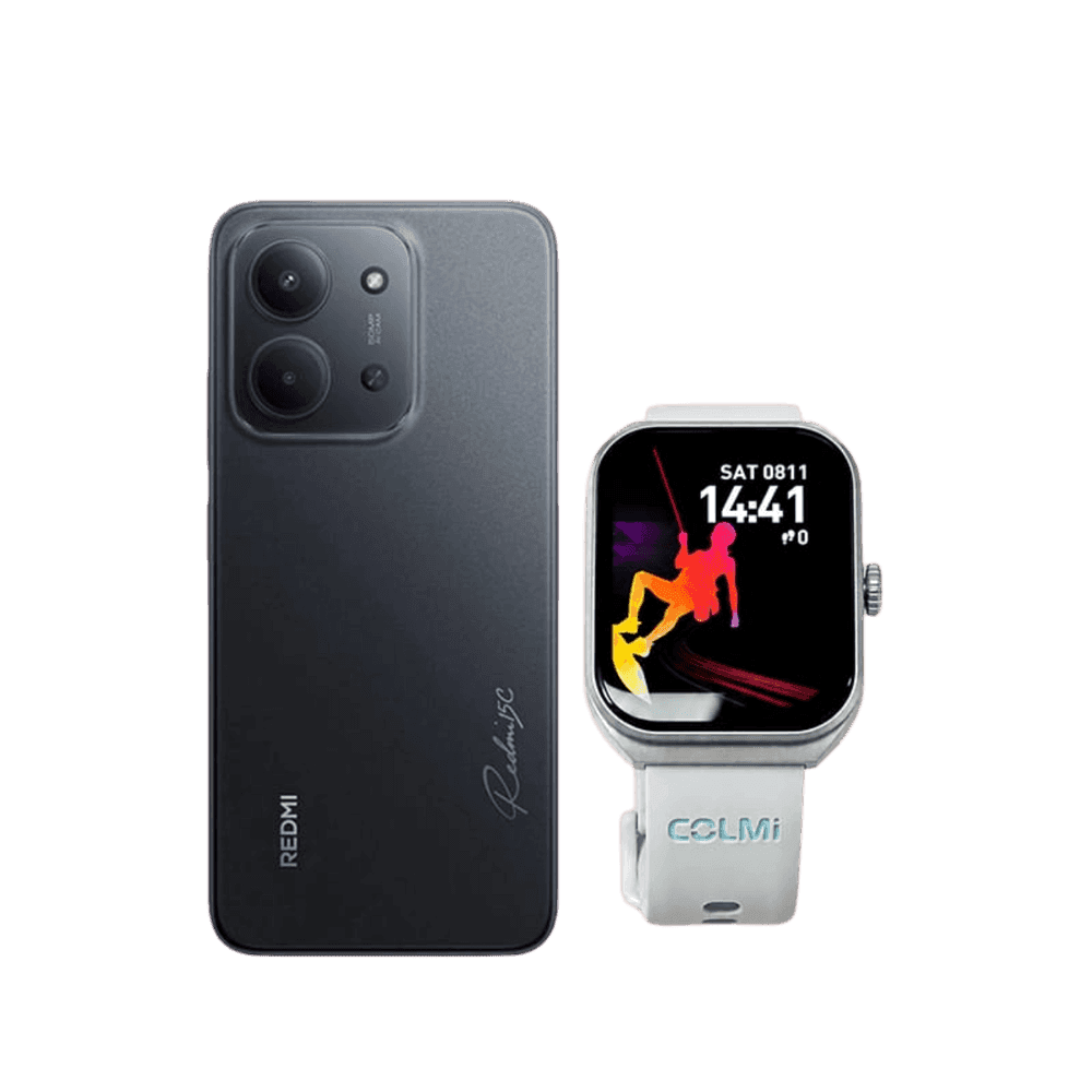 COMBO CEL. XIAOMI 15C + SMARTWACHT COLMI 83046