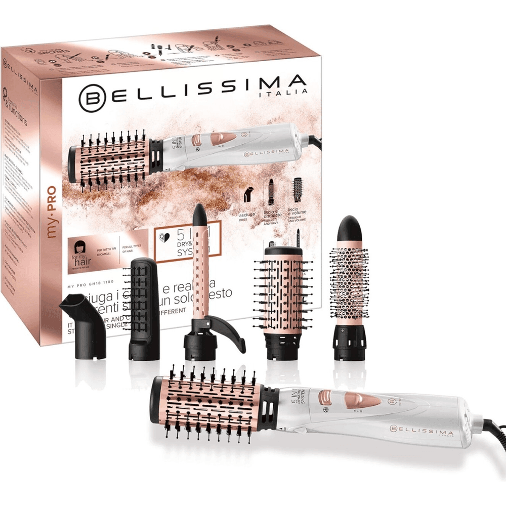 CEPILLO MODELADOR BELLISIMA 5 EN 1 GH18 1100 8859