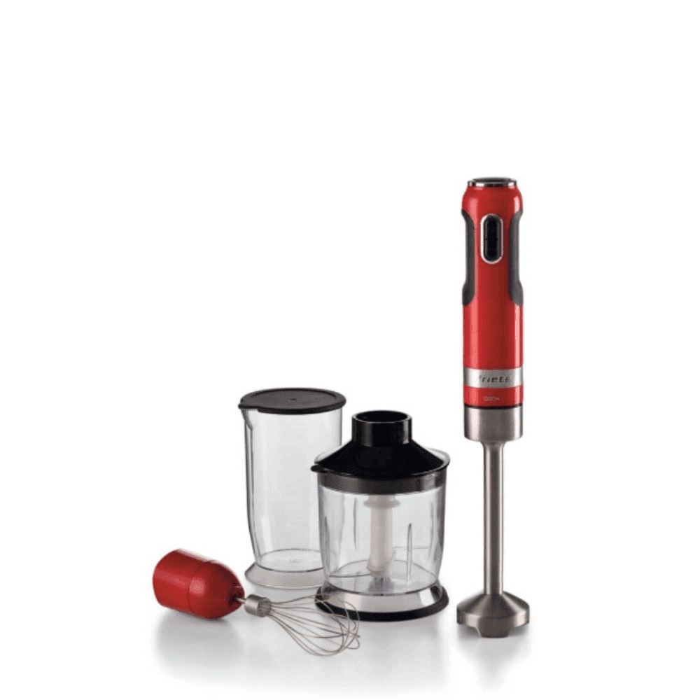 MIXER ARIETE 3EN1 ROJO/METAL 929-942