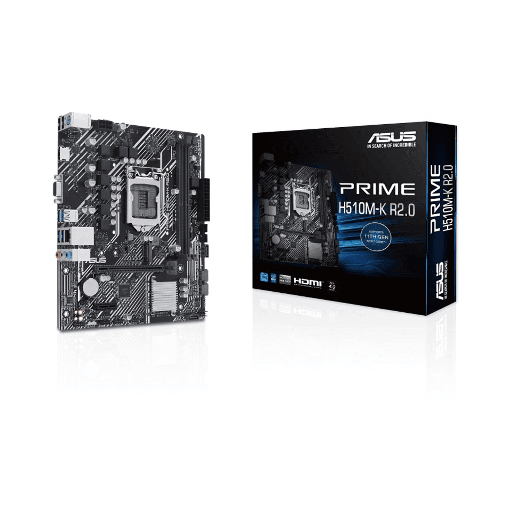 PLACA MADRE ASUS 1200 H510M-K R2.0 PRIME V/S/R/HDMI/M.2/DDR4/USB3.2/MATX 93255