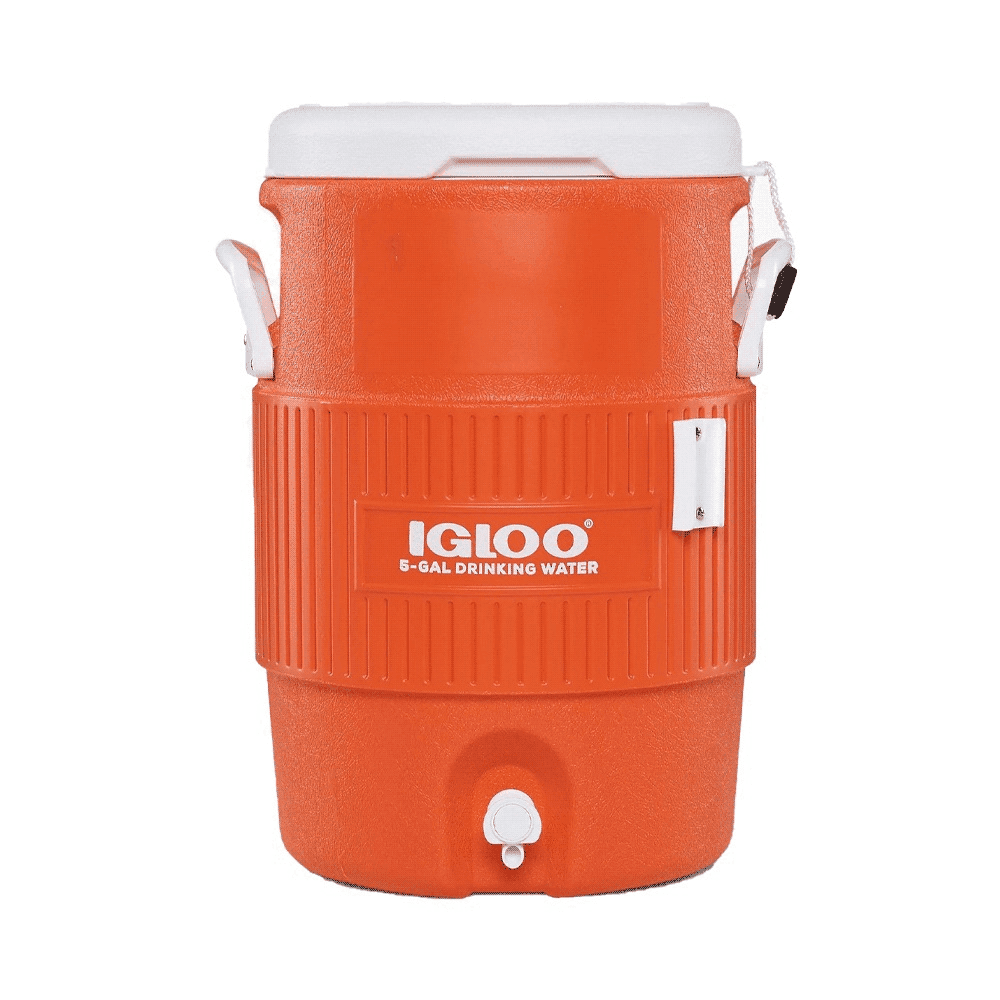CONSERVADORA IGLOO 18.9 LITROS C/ASIENTO SUPERIOR 42316 NARANJA 93316