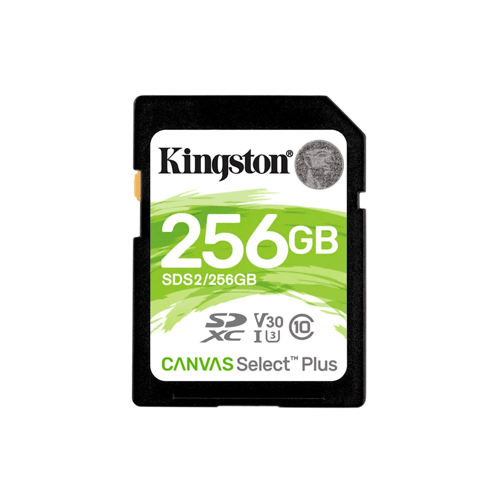 MEMORIA SD KINGSTON 256GB CANVAS SELECT PLUS SDXC CLASS 10 SDS2/256GB 100/85 93873