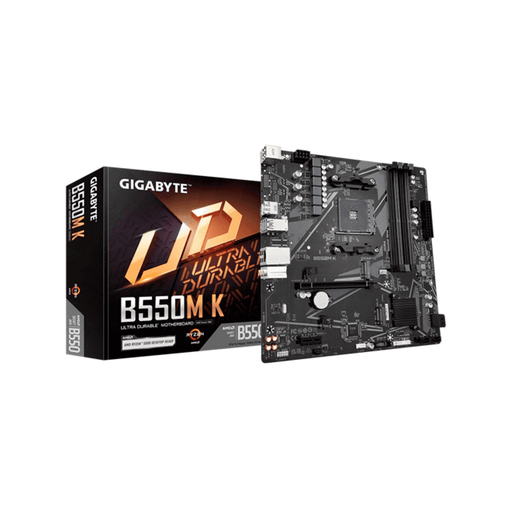 PLACA MADRE GIGABYTE AM4 B550M K S/R/HDMI/DP/2 M2/DDR4/USB3.2/MATX 95501