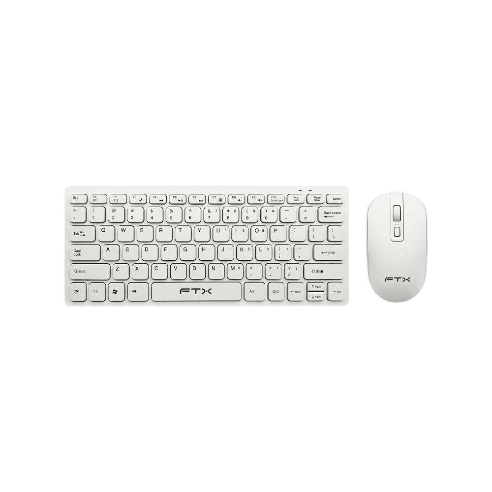 TECLADO + MOUSE FTX WIRELESS FTXGK03 ESP/BLANCO 99592