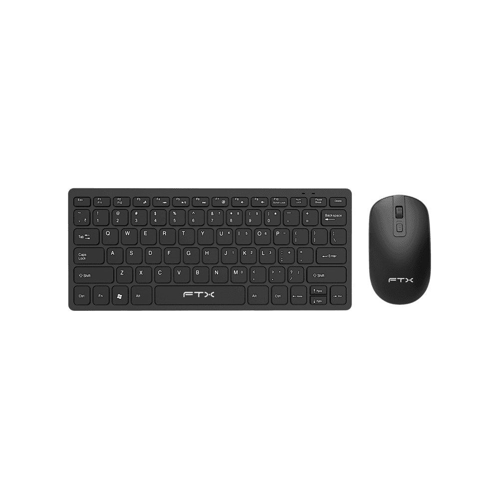 TECLADO + MOUSE FTX WIRELESS FTXGK03 ESP/NEGRO 99615