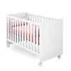 CUNA MINI CAMA CON RUEDITAS Q ENCANTO | QMOVI BLANCO ABB-189859