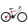 BICICLETA ARO BICOLOR MASCULINA ULTRA BIKES ROJO|BLANCO ABB-244565