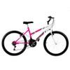 BICICLETA ARO BICOLOR FEMENINA ULTRA BIKES ROSA|BLANCO ABB-244572