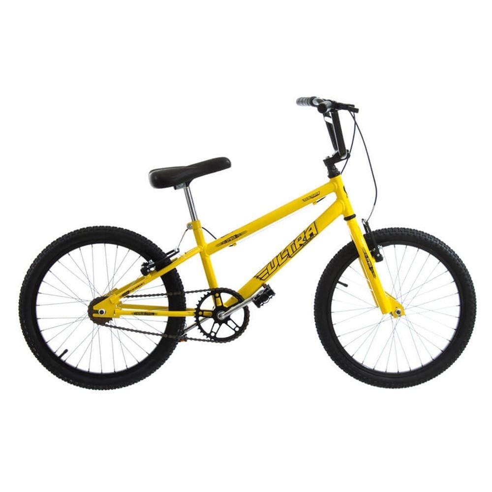 BICICLETA ARO HORQUILLA DEPORTIVA REFORZADA ULTRA BIKES AMARILLO ABB-244626