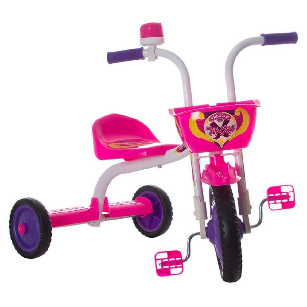 TRICICLO TOP GIRL ULTRA BIKES BLANCO|ROSA ABB-244749