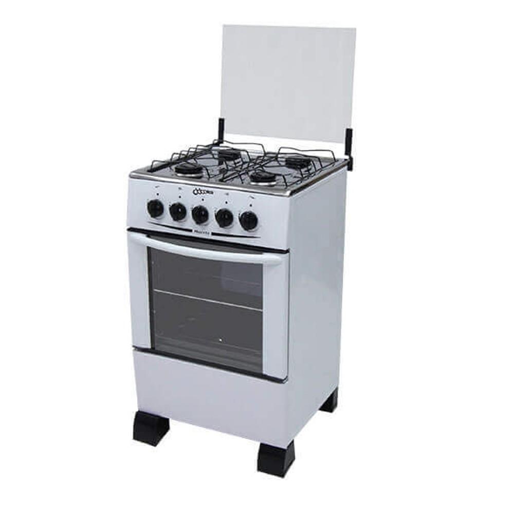 COCINA HORNALLAS MBARETE VIDRIO TOTAL ABBATEC BLANCO ABB-261418