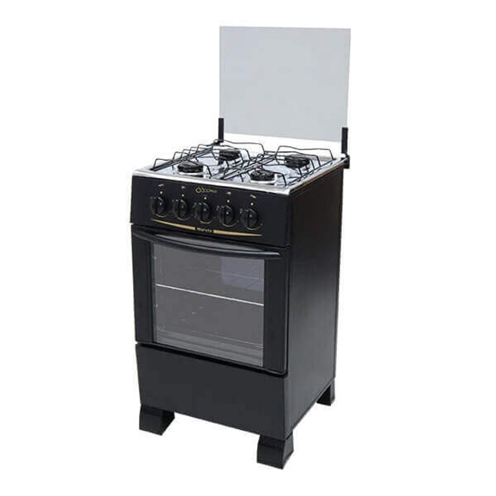 COCINA HORNALLAS MBARETE VIDRIO TOTAL ABBATEC NEGRO ABB-261425