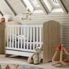 CUNA MINI-CAMA BALA DE MENTA I HENN RÚSTICO|BLANCO ABB-264723
