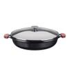 DISCO ALTO DE HIERRO CON TAPA DE VIDRIO NEGRO MTA ABB-284189