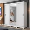 ROPERO PUERTAS CORREDIZAS CON ESPEJO NT NOTAVEL BLANCO ABB-288736