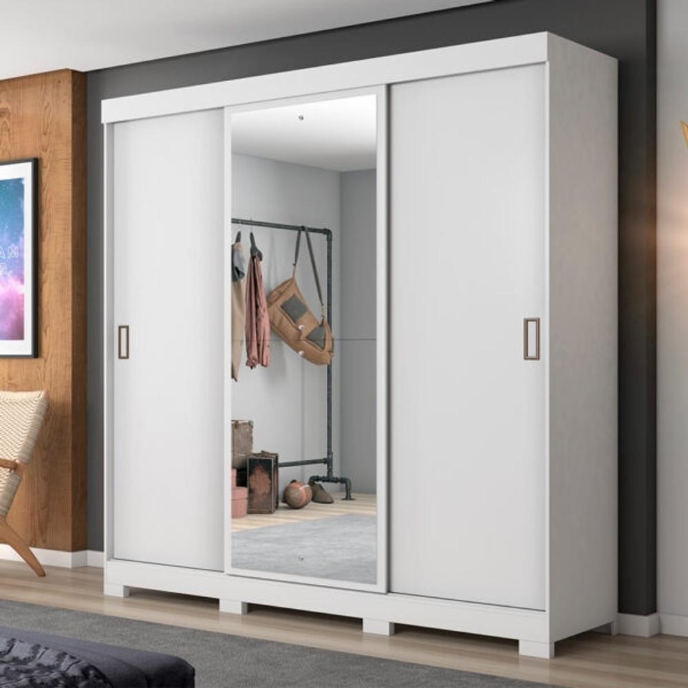 ROPERO PUERTAS CORREDIZAS CON ESPEJO NT NOTAVEL BLANCO ABB-288736