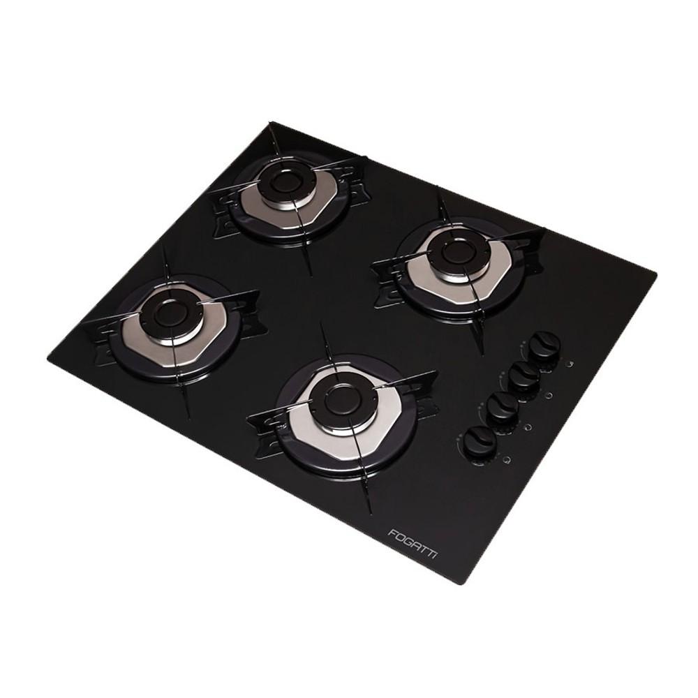 COOKTOP HORNALLAS MESA DE VIDRIO FOGATTI NEGRO ABB-291866