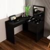 MESA DE OFICINA Y TOCADOR PE TECNOMOBILI NEGRO ABB-305679