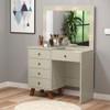 TOHALET CAMARIN CAJONES MEL PATRIMAR OFF WHITE ABB-305983