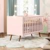 CUNA MINI CAMA Q ENCANTO RETRO QMOVI ROSA ABB-306485