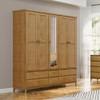ROPERO PUERTAS CAJONES CON ESPEJO BF FINESTRA FREIJO ABB-307406