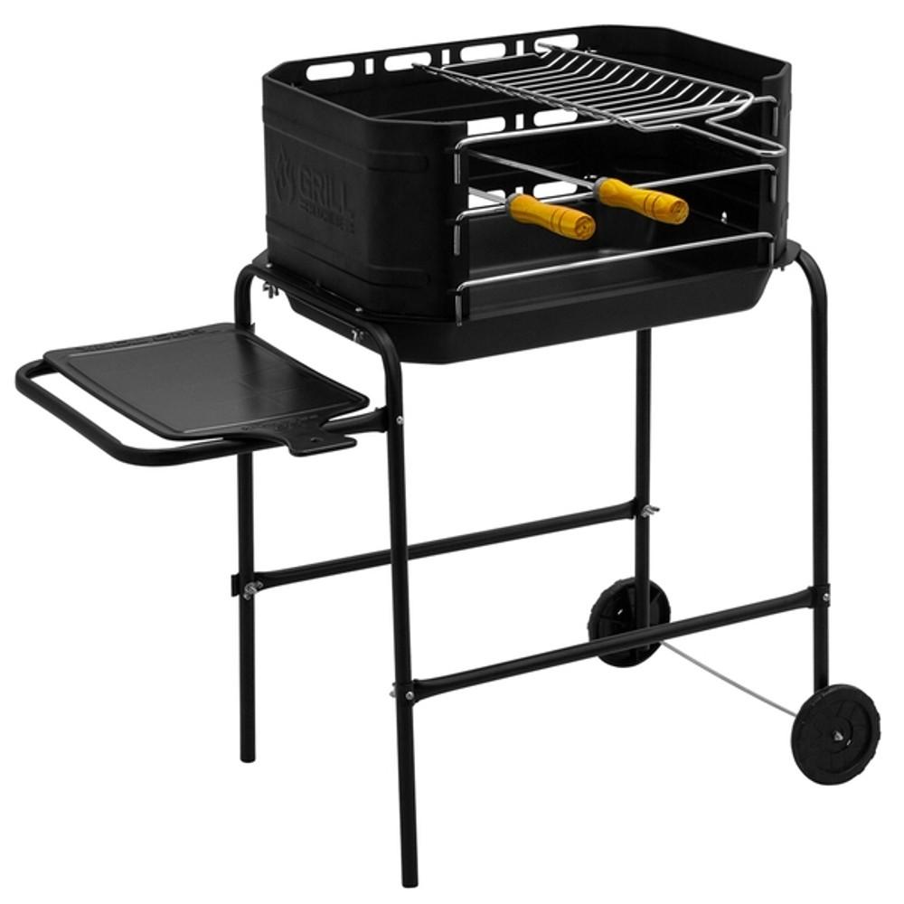 PARRILLA CON RUEDITAS PROTORK NEGRO ABB-313148