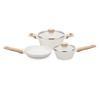CONJUNTO CERAMICO CARMELA PIEZAS MTA VAINILLA ABB-323659